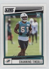 2022 Score Rookies Channing Tindall #355 1a7j