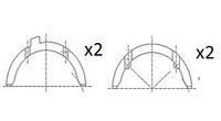 1X Fai Autoparts BT3015-STD Distanzscheibe Kurbelwelle FüR Seat Man Aro