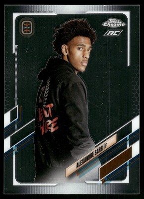 2021-22 Topps Chrome Overtime Elite #44 Alexandre Sarr Team Overtime