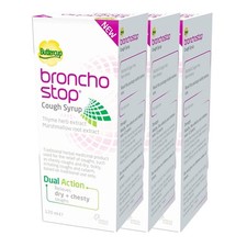 Image of Buttercup Bronchostop Cough Syrup 3 x 120ml