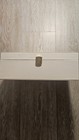 LANDICI Faux Leather Velvet Lined Jewelry Box Beige Rectangle 25+ Necklace Ring — photo 2