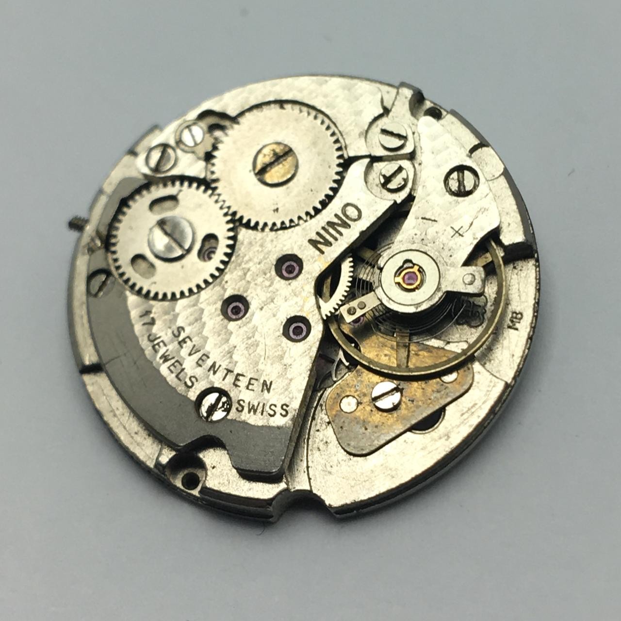 Nino Cal.1950/51 Manual Winding Watch Movement For Parts (Need Service)