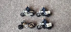Matchbox Lesney 33 Police Motorcycle - white black etc -+  Harley