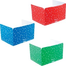 Really Good Stuff Standard Privacy Shields Set of 12, 3 Group Colors - Create...