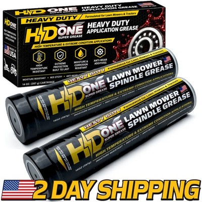 2 Pack X-ONE High Temp Heavy Duty Bearing Grease for John Deere Ztrak EZTrak