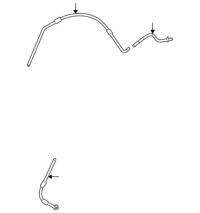 Manguera de refrigerante del A/C para Ford Focus 2005-2007