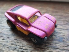 Matchbox Lesney Superfast No30 Beach Buggy Pink and Gold Diecast Car