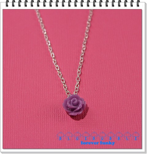 COLLAR DE ROSA FUNKY DE COLECCIÓN PEQUEÑO TALLADO LINDO KITSCH RETRO BOHO CHIC FLOR AMOR - Imagen 17 de 27