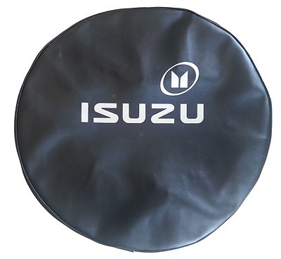 SpareCover Isuzu Tire Cover | Black Vinyl | Fits Amigo Rodeo Trooper 30'' USA