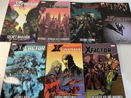 X-Factor Marvel Graphic Novel Vol 6, 9, 10, 12, 13, 14, 15 by Peter David X-Men - Picture 5 of 5