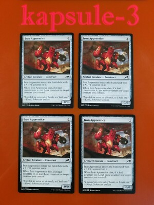 4x Iron Apprentice | Kamigawa Neon Dynasty | MTG Magic Cards