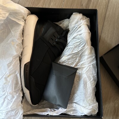 Size 7.5 - adidas Y-3 Qasa High Core Black