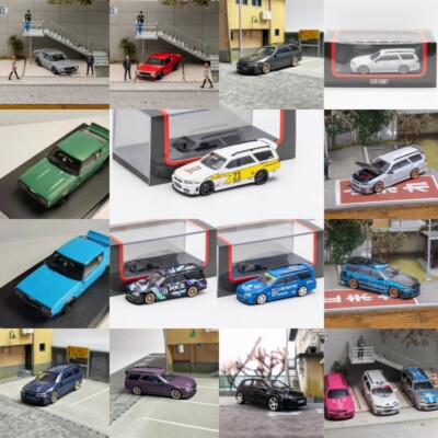 ZOOM 1:64  / Stagea-R34 / Golf 7R / Stagea WC34 Diecast Model Car