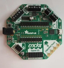 Adafruit CRICKIT FeatherWing for all Feather, Motor Driver, Touch, I/Os, 3343