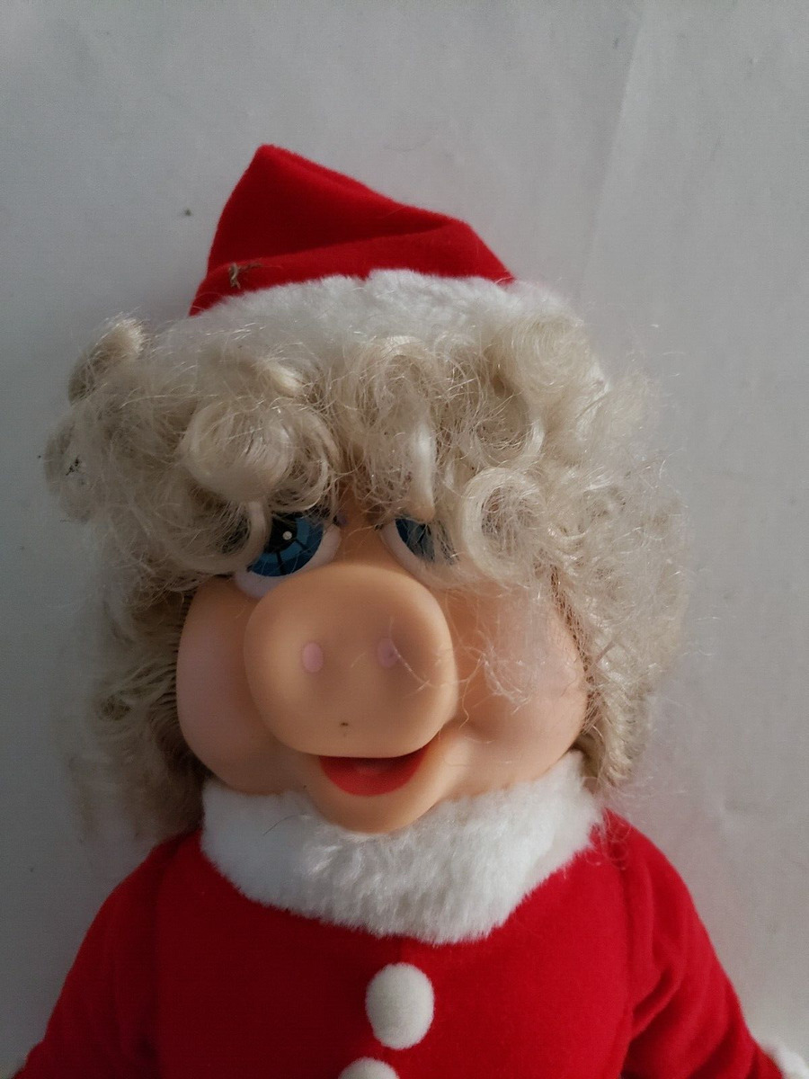 Miss Piggy as Mrs Claus Jim Henson's Muppets Christmas Hamilton Collection  Plush