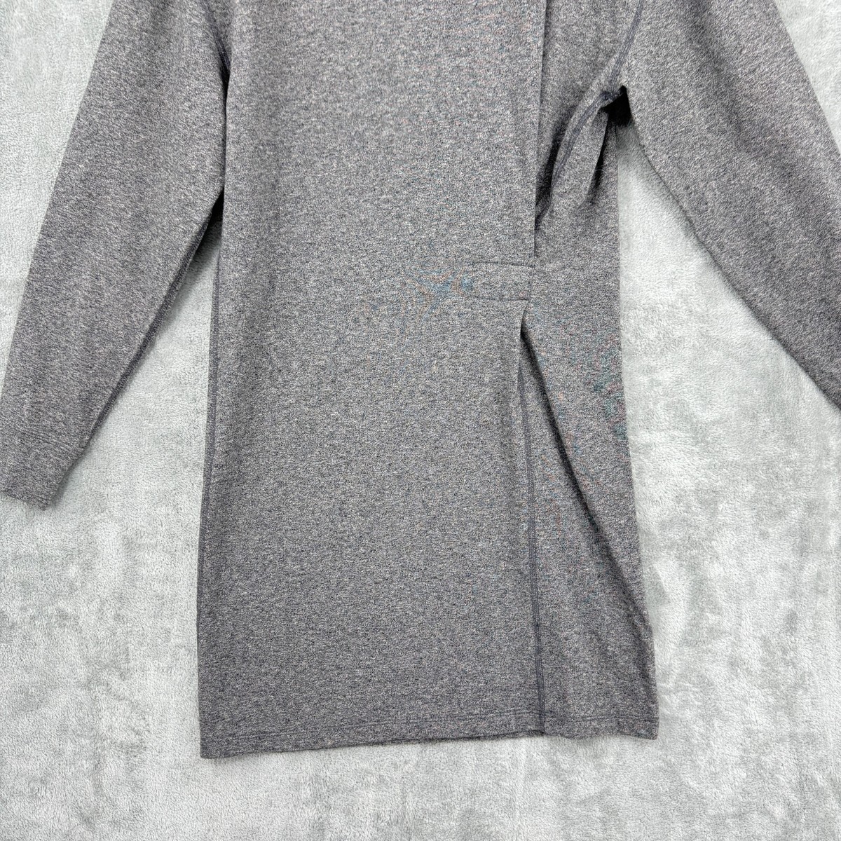 Cabi Dress Womens Small Put On Sweatshirt Dress Heather Pullover