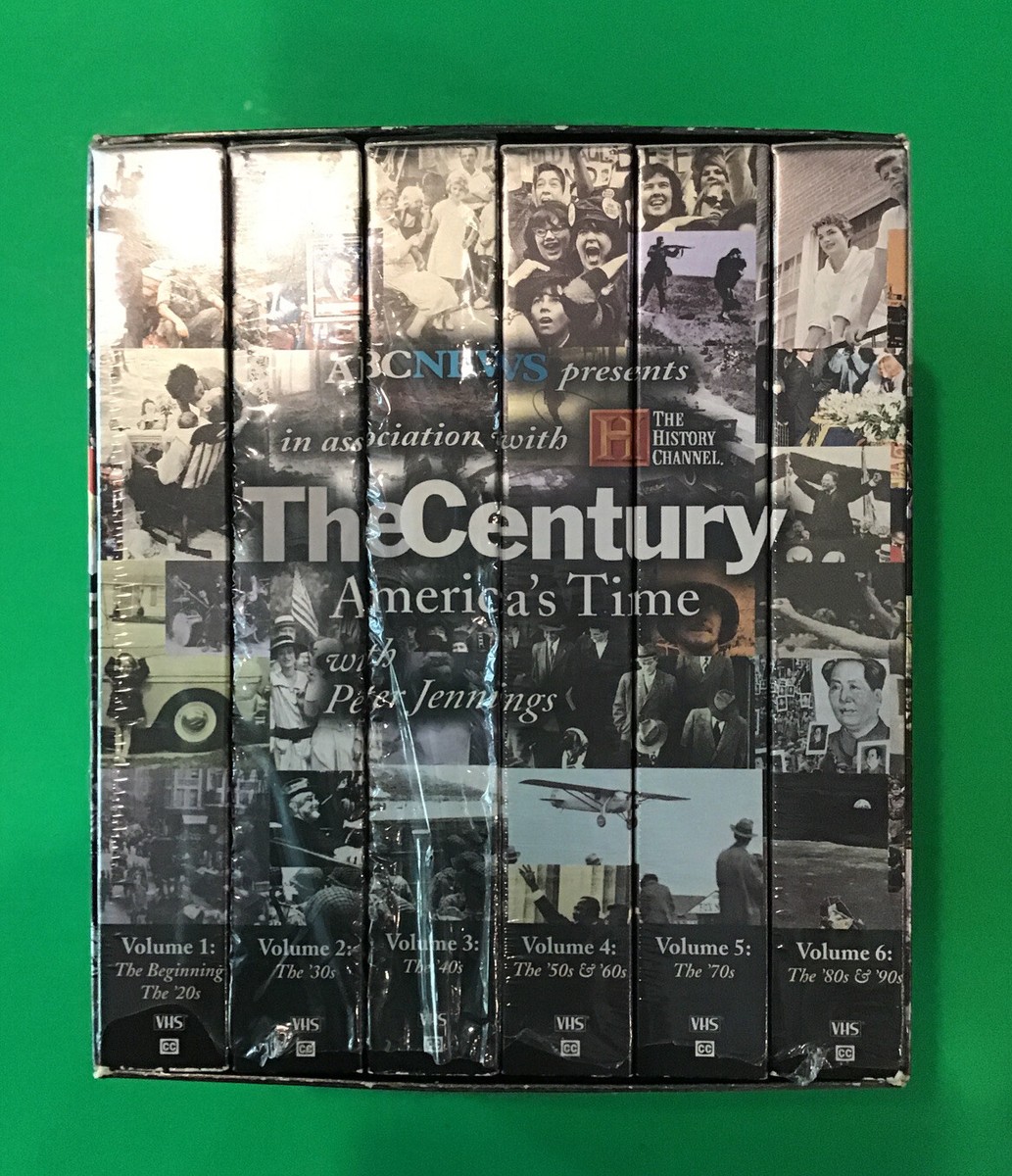 The Century “America's Time” With Peter Jennings VHS Set