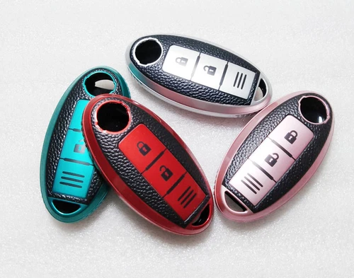 4 Colors New Soft TPU Car Key Case Cover Shell For NISSAN