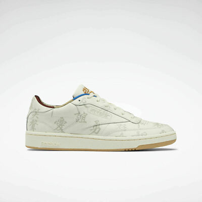 Reebok Club C 85 Men's Casual Shoes Kung Fu Panda Classic Beige Sz 7.5 GZ8633