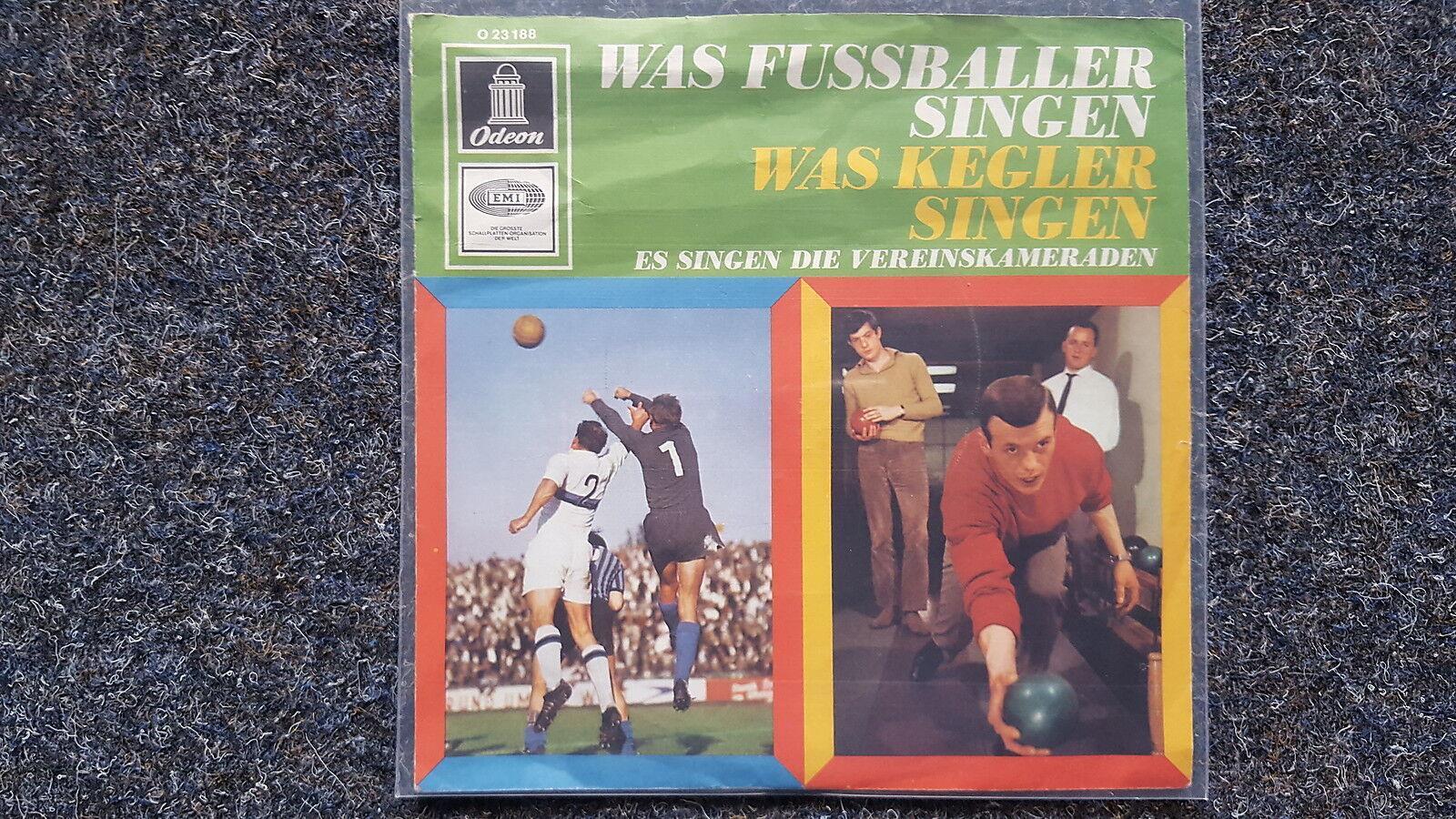 7"" Single Vinyl Die Vereinskameraden - Was Fussballer und Kegler singen