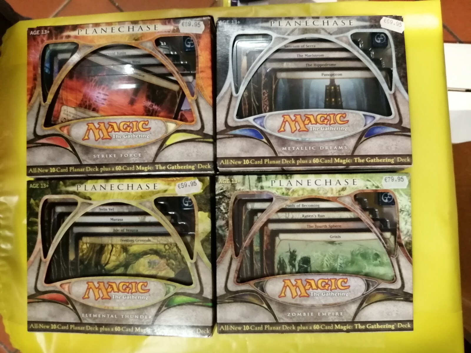 Magic the Gathering - BUNDLE Planechase! 4 Sets!