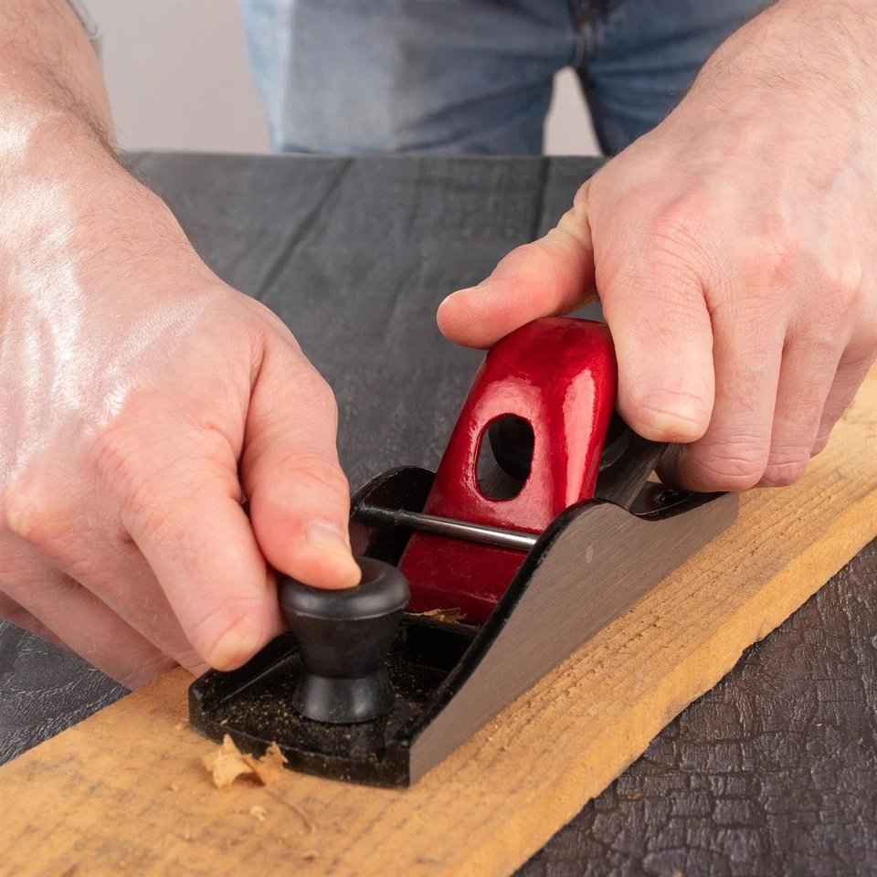 Manual Wood Planer Small Adjustable Hand Block Woodworking Wood Door Plane - Image 2 of 4