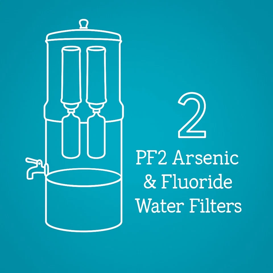 Nispira Fluoride Reduction Filter Compatible with Travel Water Sys PF-2 6pk - Image 3 of 4