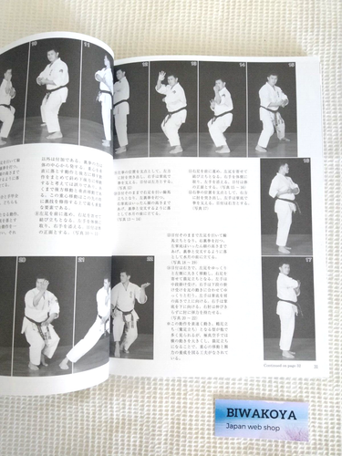 Karate Kata Book Set of two Kyokushin Kan Hatsuo Royama Hiroto Okazaki JAPAN - Foto 6 di 9