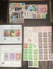 belgique 1970 année complète neuf sans charnière