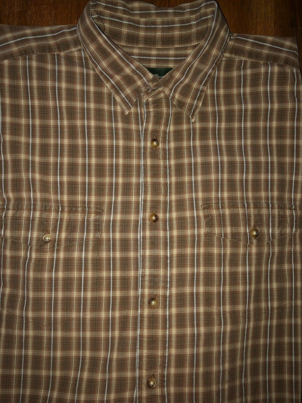 Men's Eddie Bauer XL Long Sleeve Button-Down Shirt