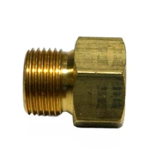 Carter AFB AVS TQ 5/8-20 x 5/8-18 Brass Fuel Inlet Fitting 3/8" Inverted Flare