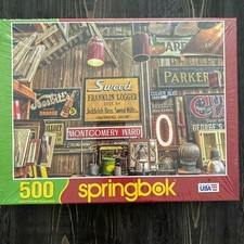NEW Sealed! Springbok 500 Piece Jigsaw Puzzle Parker Mills - Made in USA