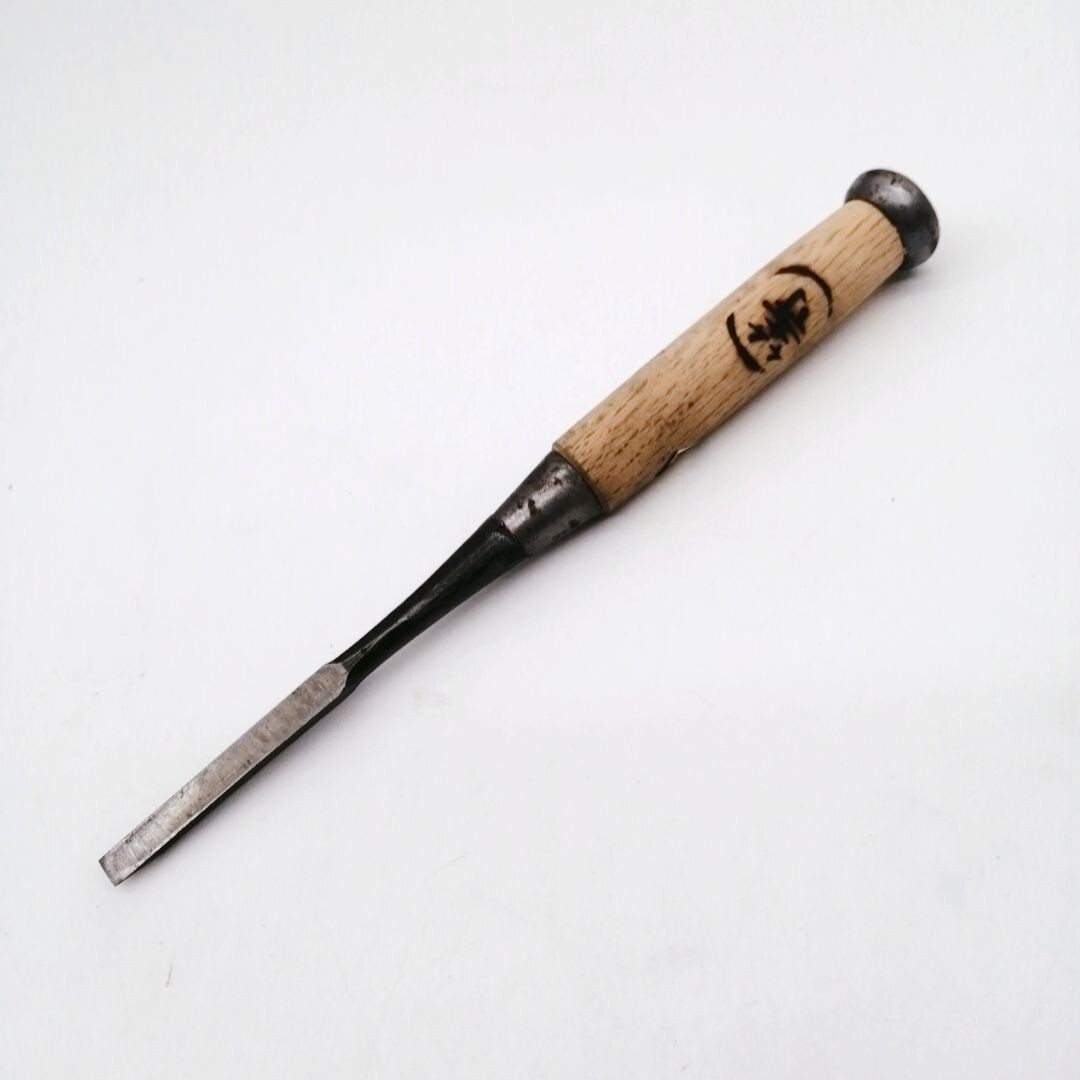 Vintage Japanese NOMI Chisel Set of 3 – Carpenter Woodworking Tool