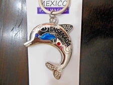 ENSENADA  Baja California  * KEYCHAIN  * { Stainless Steel } * Free  Shipping**