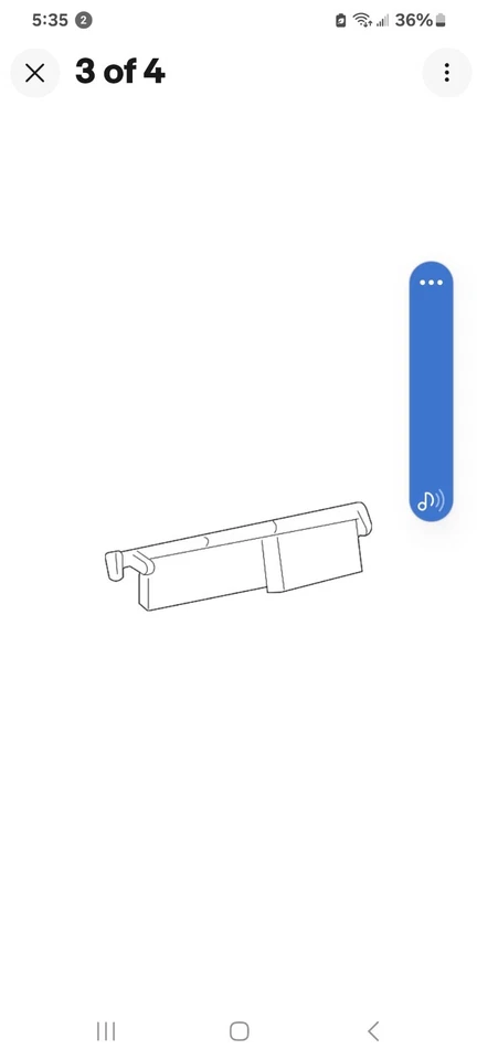 Válvula Modo HVAC ACDelco GM Equipo Original 52491906 Foto 2 de 3