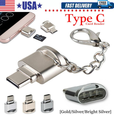 TypeC To Micro SD TF Card Reader OTG USB Adapter Converter For Samsung Phone Lot