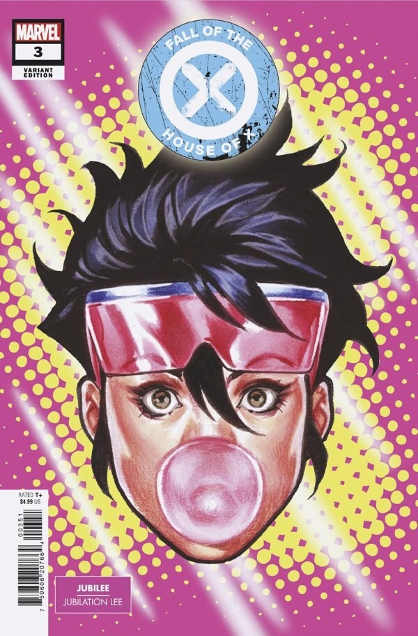 Fall of the House of X #3 Brooks Jubilee Headshot Variant