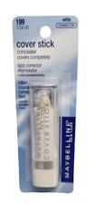 1x Maybelline New York Cover Stick Concealer 199 White 175K-06 Brand New