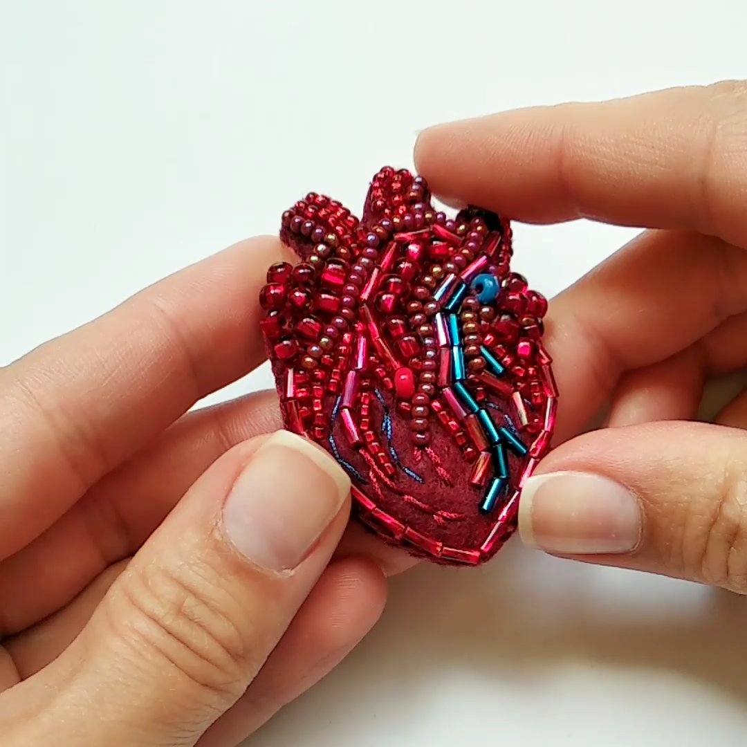 HUMAN MADE/Heart Beaded Bag/2色セット Amazon.com: YEZILUU One Women's Color Beaded bags Color Red
