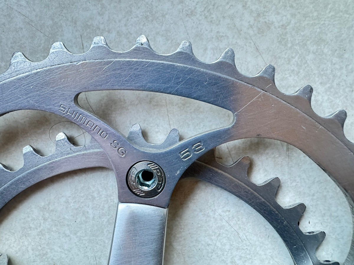 Shimano 600 Tricolor Fc 6400 Crank Set 39 53 172.5 | eBay