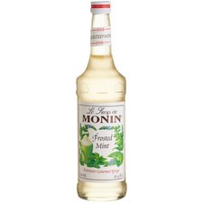 Monin Premium Frosted Mint Flavoring Syrup 544SYPAR016A