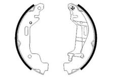 TEXTAR 91058000 Bremsbackensatz für OPEL