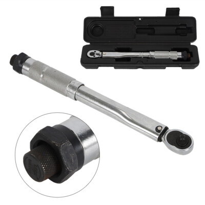 Torque wrench+box 28*3cm 1/4'' 5-25Nm Snap Socket Drive Click Type Ratcheting US Torque wrench+box 28*3cm 1/4'' 5-25Nm Snap Socket Drive Click Type Ratcheting US