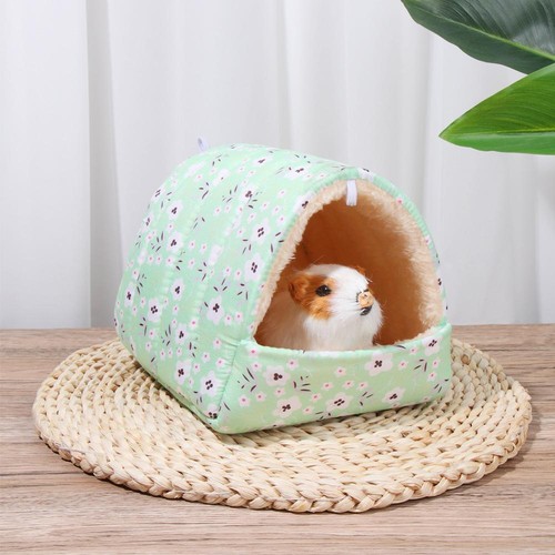Small Animal Comfortable Guinea Pig Nest Hamster House Sleeping Bed Warm Mat - Picture 11 of 18