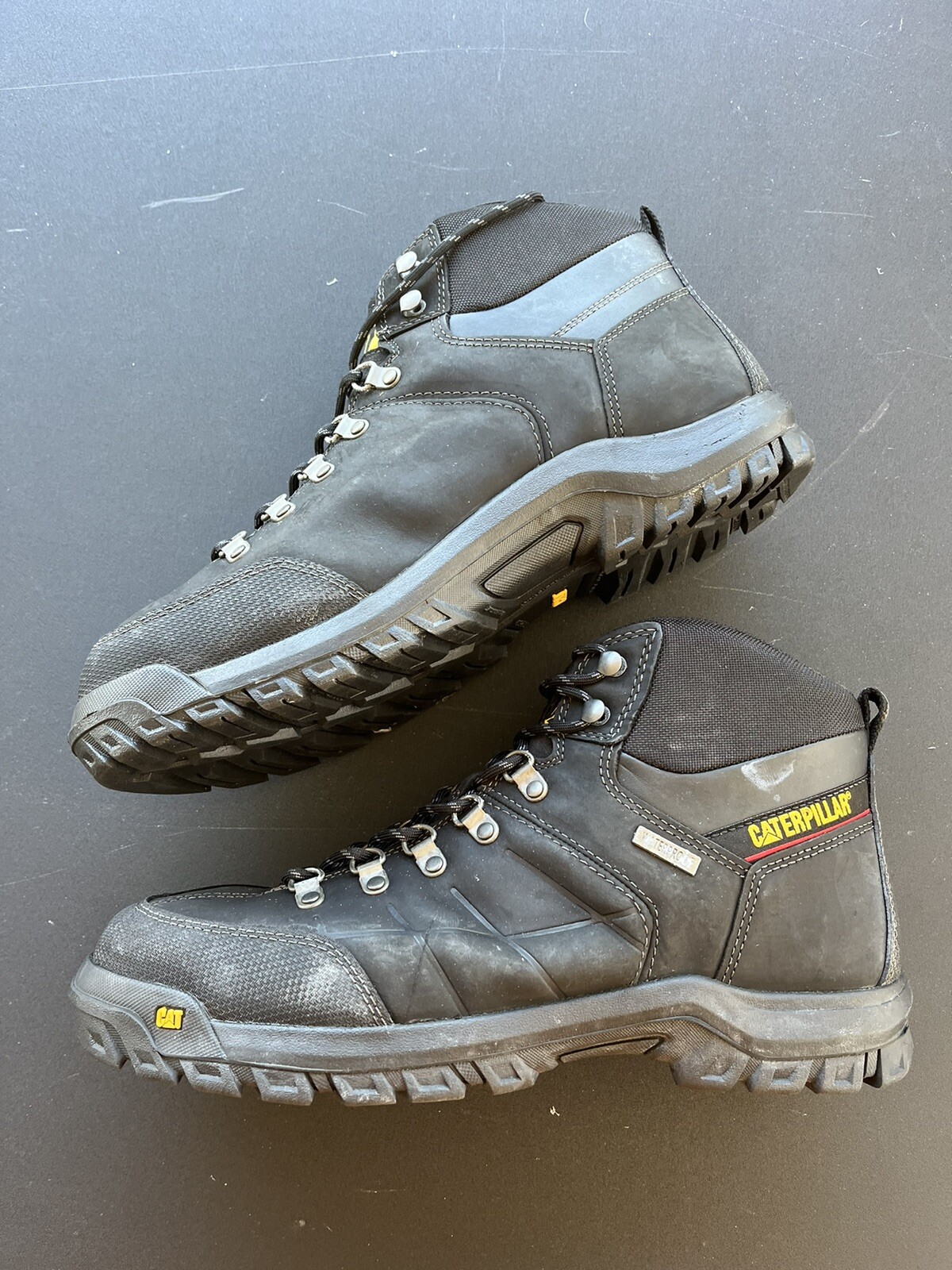 Caterpillar Men Threshold Waterproof Steel Toe Work Boot (P90936) size 12 Wide