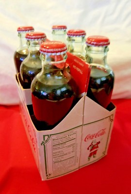 Vtg 6 Pack 1899 Bottle 2007 Limited Edition Holiday Coca-Cola