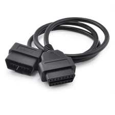 100cm Car Auto 16 Pin Male To Female Obd2 Obd Ii Extension Cable Diagnostic Tool 100cm Car Auto 16 Pin Male To Female Obd2 Obd Ii Extension Cable Diagnostic Tool