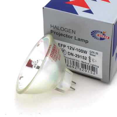 EFP 12V100W GZ6.35  64627 HLX Microscope Endoscope Light Bulb 6834FO 64653