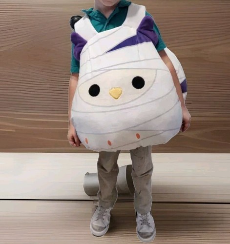 Neu mit Etikett Squishmallows Original Stechpalme Mumie Halloween Kostüm für Kinder, ultrasoft