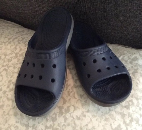 croc slide ons
